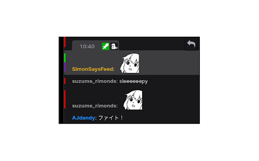 Clean Chat for Twitch  from Chrome web store to be run with OffiDocs Chromium online