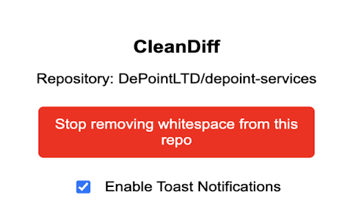 CleanDiff  from Chrome web store to be run with OffiDocs Chromium online