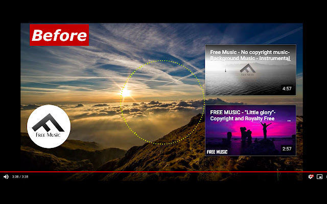 Clean End Screen for Youtube  from Chrome web store to be run with OffiDocs Chromium online