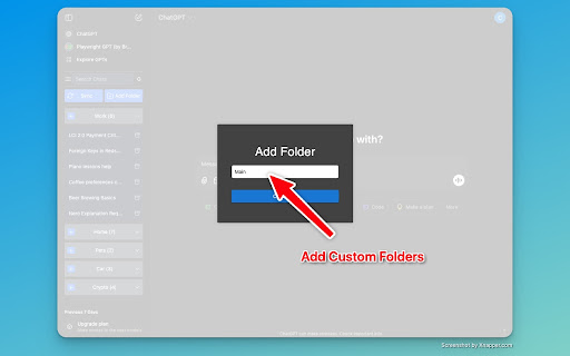 Cleanest AI organize into folders  from Chrome web store to be run with OffiDocs Chromium online