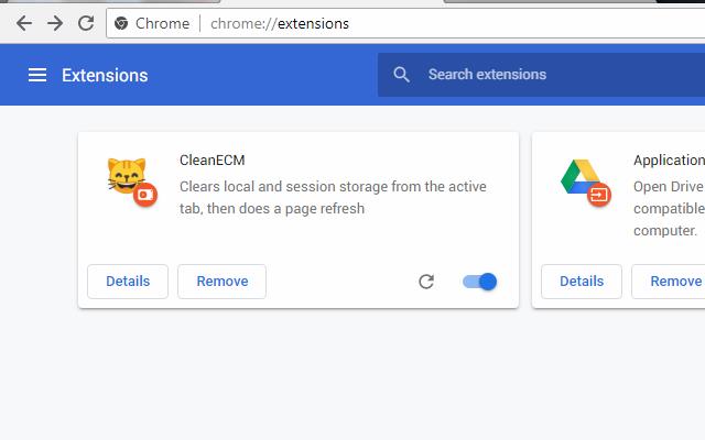 Clean  Refresh  from Chrome web store to be run with OffiDocs Chromium online