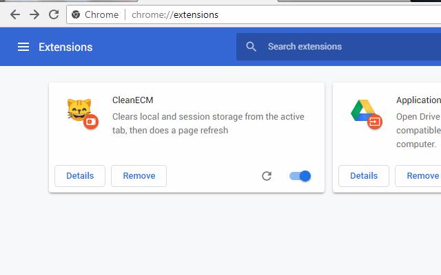 Clean  Refresh  from Chrome web store to be run with OffiDocs Chromium online