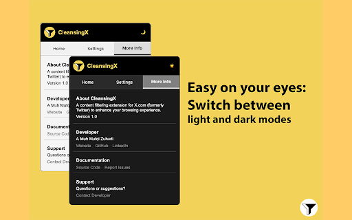CleansingX  from Chrome web store to be run with OffiDocs Chromium online