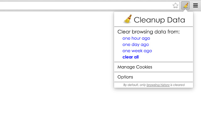 Cleanup Data  from Chrome web store to be run with OffiDocs Chromium online