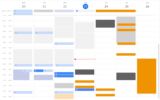 Clear Calendar  from Chrome web store to be run with OffiDocs Chromium online