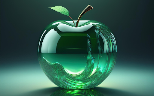 Clear green apple  from Chrome web store to be run with OffiDocs Chromium online