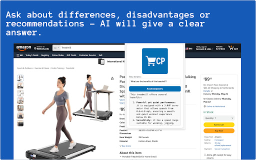 CleverPick.AI  from Chrome web store to be run with OffiDocs Chromium online
