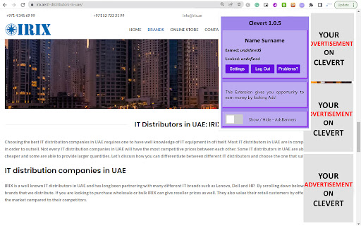 Clevert  from Chrome web store to be run with OffiDocs Chromium online