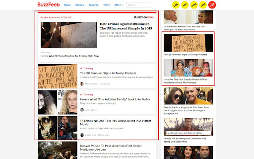 ClickBait Blocker  from Chrome web store to be run with OffiDocs Chromium online