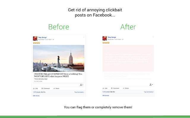 ClickBaiter  from Chrome web store to be run with OffiDocs Chromium online