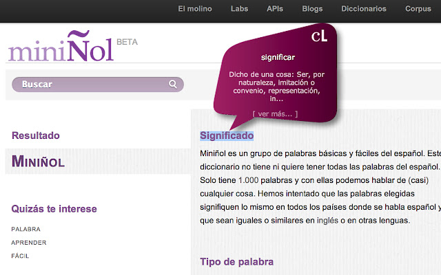 ClickLex  from Chrome web store to be run with OffiDocs Chromium online