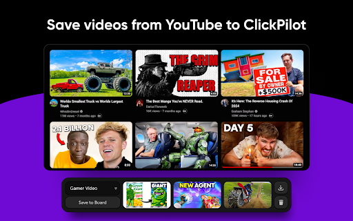 ClickPilot Clipper  from Chrome web store to be run with OffiDocs Chromium online