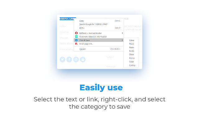 Click  Save  from Chrome web store to be run with OffiDocs Chromium online