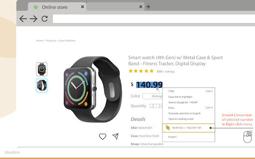Clickter  from Chrome web store to be run with OffiDocs Chromium online