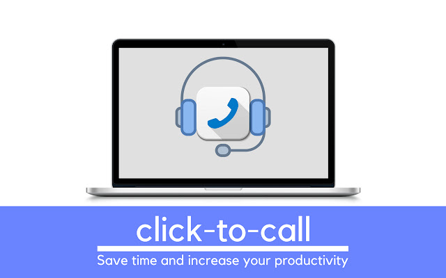 ClickToCall  from Chrome web store to be run with OffiDocs Chromium online