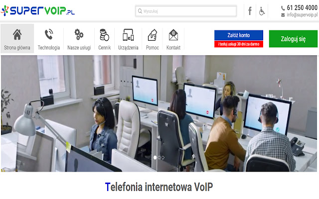 Click to call on Supervoip  from Chrome web store to be run with OffiDocs Chromium online