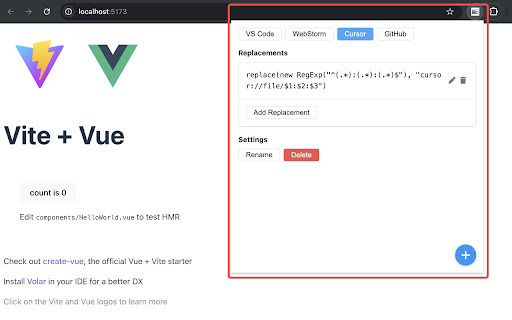 Click To Component  from Chrome web store to be run with OffiDocs Chromium online