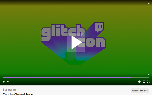 انقر لإيقاف Twitch من متجر Chrome الإلكتروني ليتم تشغيله باستخدام OffiDocs Chromium عبر الإنترنت