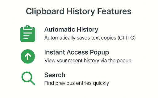 Clipboard History  from Chrome web store to be run with OffiDocs Chromium online