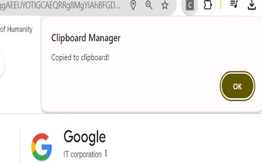 Clipboard Manager (Multi copy  paste)  from Chrome web store to be run with OffiDocs Chromium online