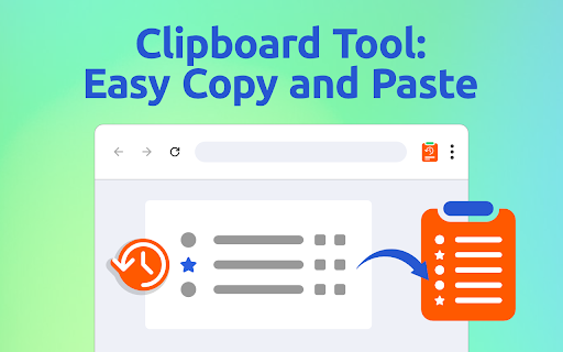 Clipboard Tool | Easy Copy and Paste  from Chrome web store to be run with OffiDocs Chromium online