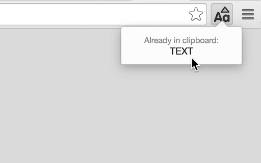 Clipboard Uppercase Converter  from Chrome web store to be run with OffiDocs Chromium online