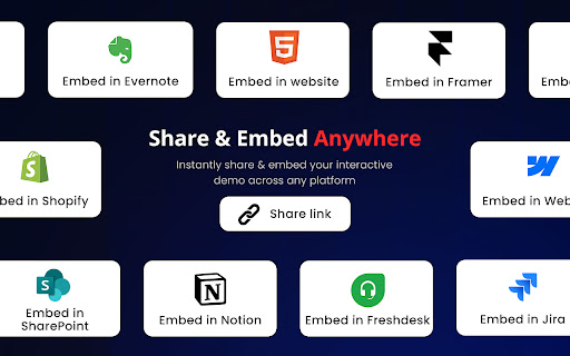 Cliperact: Create Interactive Product Demos With AI  from Chrome web store to be run with OffiDocs Chromium online