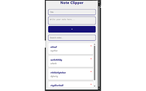 Clipper Note Taking Extension  from Chrome web store to be run with OffiDocs Chromium online
