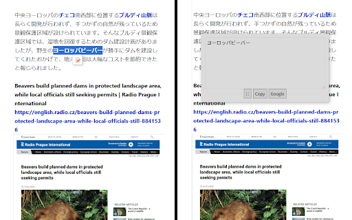 ClipSearch  from Chrome web store to be run with OffiDocs Chromium online