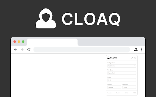 Cloaq Location Guard  Locale Switcher  from Chrome web store to be run with OffiDocs Chromium online