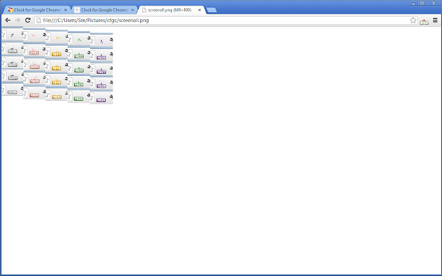 Clock for Google Chrome™  from Chrome web store to be run with OffiDocs Chromium online