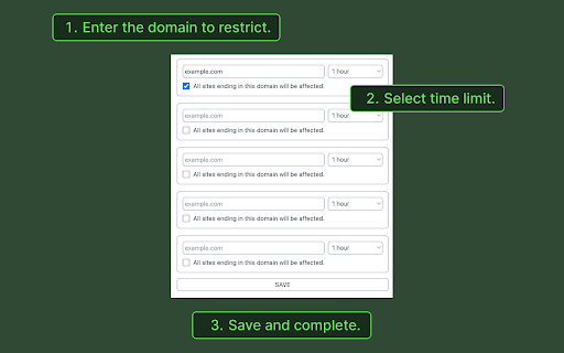 ClockLock  from Chrome web store to be run with OffiDocs Chromium online