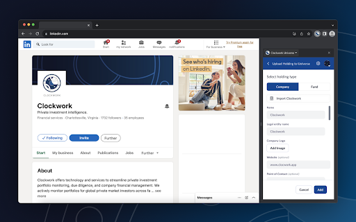 Clockwork Universe Extension  from Chrome web store to be run with OffiDocs Chromium online