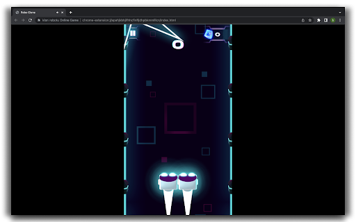 Clone Robot HTML5 Game  from Chrome web store to be run with OffiDocs Chromium online