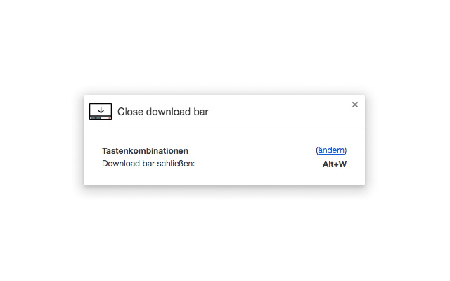 Close download bar  from Chrome web store to be run with OffiDocs Chromium online