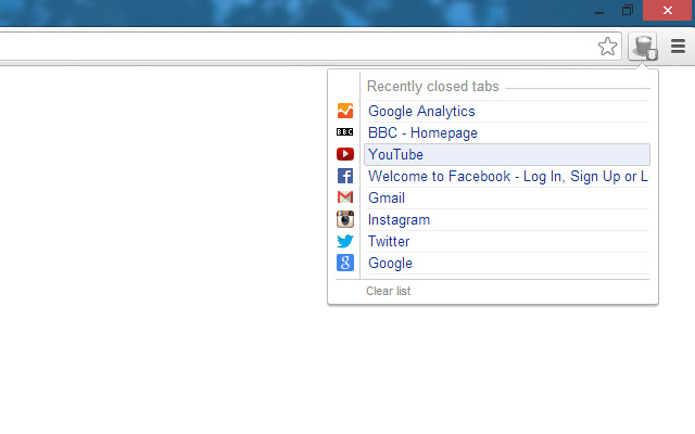 Closed tabs  from Chrome web store to be run with OffiDocs Chromium online