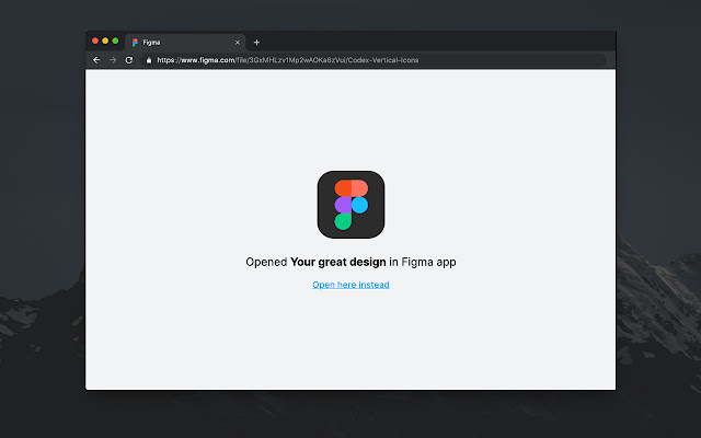 Close Figma Tab  from Chrome web store to be run with OffiDocs Chromium online