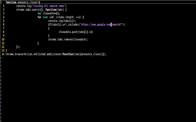 Close Search Tabs from Chrome web store to be run with OffiDocs Chromium online Close Search Tabs from Chrome web store to be run with OffiDocs Chromium online
