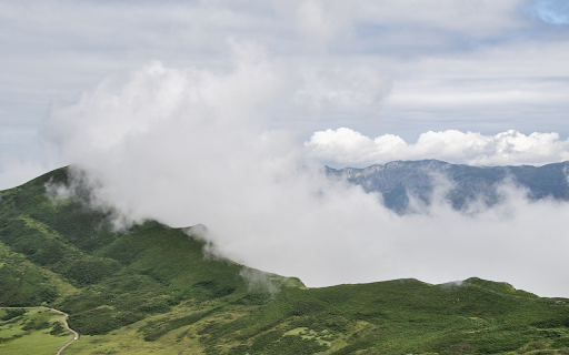 Cloud and mountain  from Chrome web store to be run with OffiDocs Chromium online