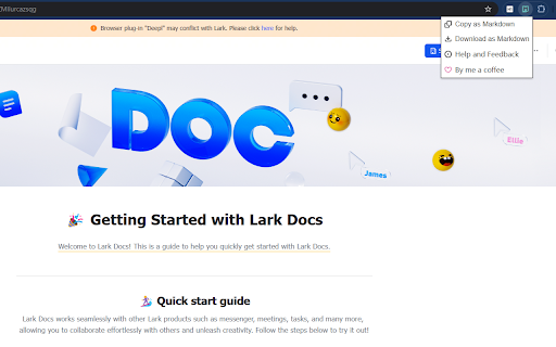 Cloud Document Converter  from Chrome web store to be run with OffiDocs Chromium online