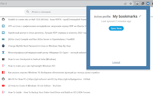 CloudFave  from Chrome web store to be run with OffiDocs Chromium online