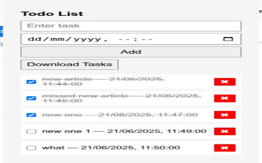 Cloud Karamchari Todo List with Reminders  from Chrome web store to be run with OffiDocs Chromium online