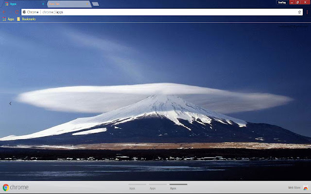 Cloud Mountain  from Chrome web store to be run with OffiDocs Chromium online
