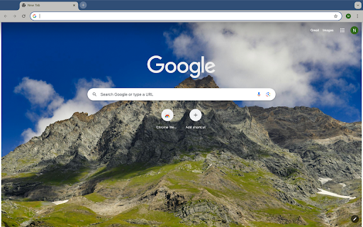 clouds and mountain peaks  from Chrome web store to be run with OffiDocs Chromium online