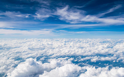 Clouds High sky wallpaper  from Chrome web store to be run with OffiDocs Chromium online