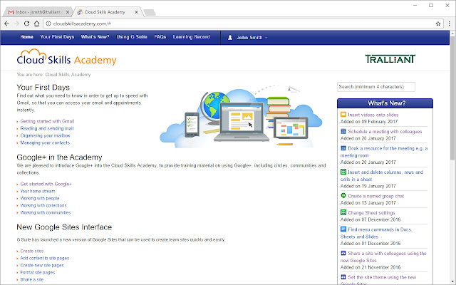 Cloud Skills Academy  from Chrome web store to be run with OffiDocs Chromium online