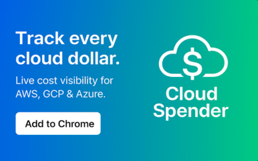 CloudSpender  from Chrome web store to be run with OffiDocs Chromium online