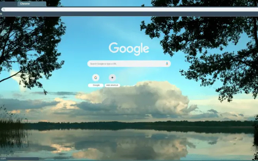Cloudy Lake Reflections  from Chrome web store to be run with OffiDocs Chromium online