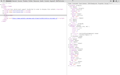 Clouseau Bobril inspector  from Chrome web store to be run with OffiDocs Chromium online