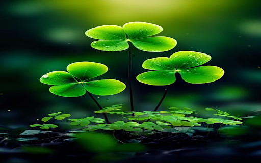 clover wallpaper  from Chrome web store to be run with OffiDocs Chromium online